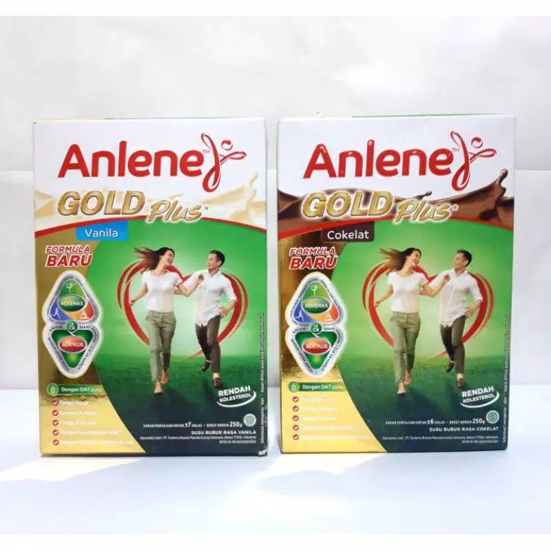 

Anlene Gold Plus 240 g Coklat / Vanila/Original