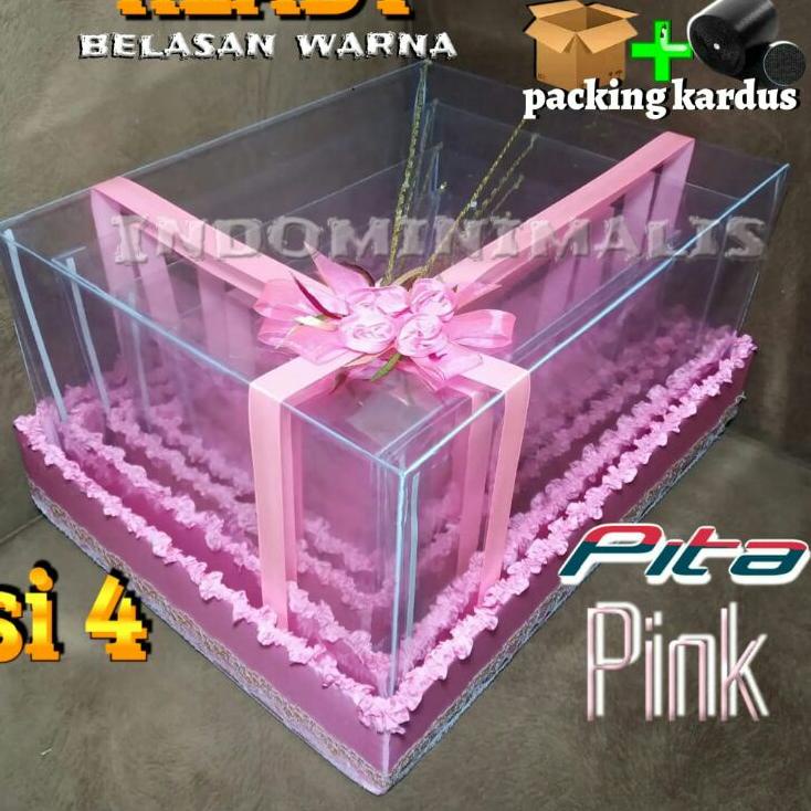 

Best produk KOTAK SESERAHAN HANTARAN PERNIKAHAN PAKET BOX MIKA TEMPAT MAHAR PERHIASAN LAMARAN MURAH 1 SET ISI 4 RIReeady Stok ´)┛ (Sale)