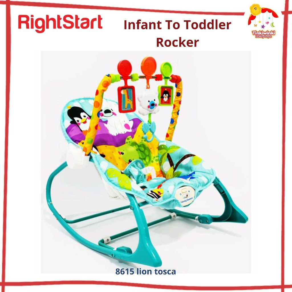 kursi ayun anak Rocker Right Start Infant to toddler