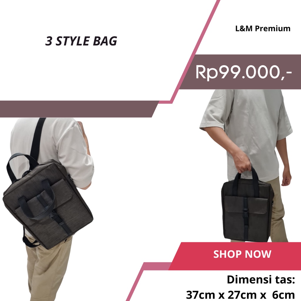 Tas Ransel Laptop Tas Pria Tas Wanita Tas Punggung Backpack