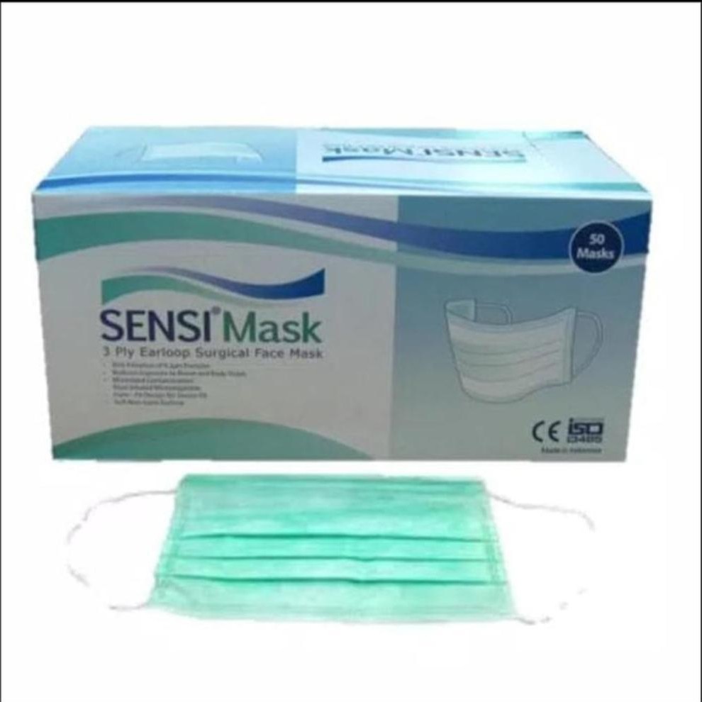 Masker Sensi earloop 3ply