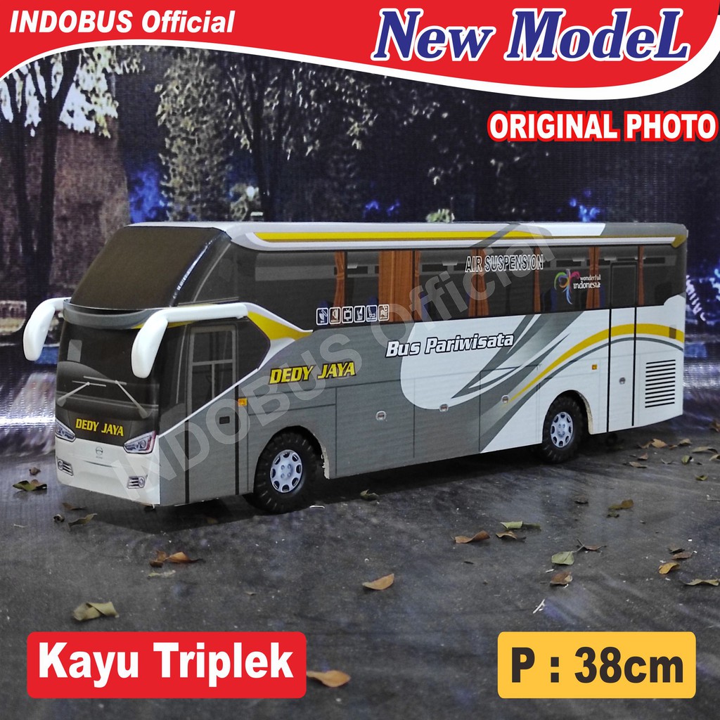 Indobus Miniatur bus bis Dedy Jaya XHD Prime