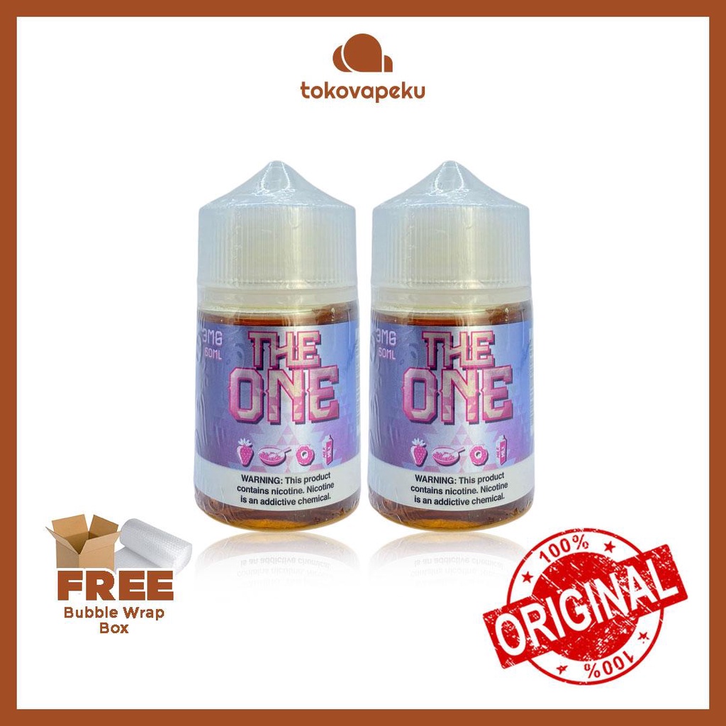 THE ONE STRAWBERRY DOUGHNUT THE ONE 60ML by BREAD VAPE