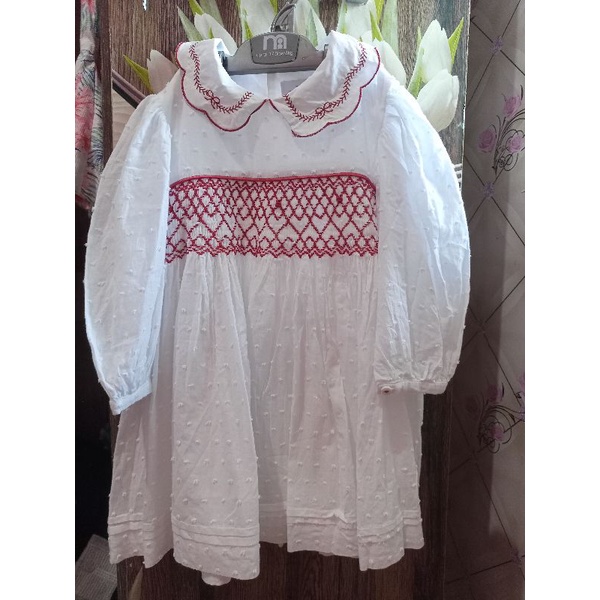 smocked dress dear gg