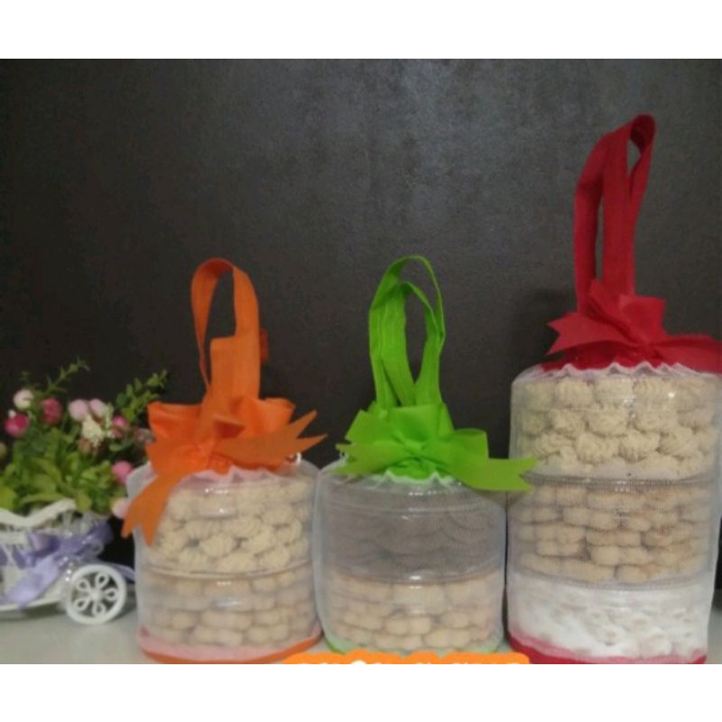 

Tas Toples Serut 2susun//Tas Hampers lebaran harga10psc