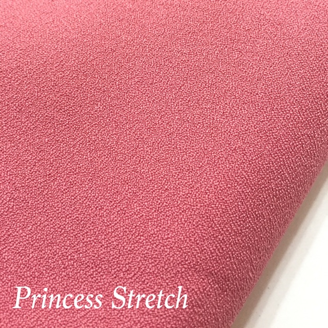 Bahan Kain Princess Stretch Lady Zara 1 meter-1