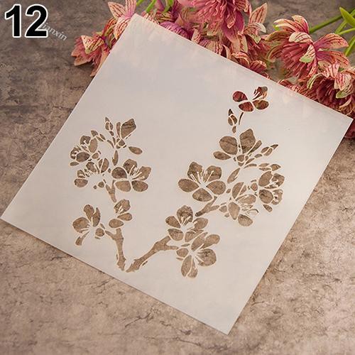 [Jianxin] Bayar di Tempat]Cetakan Lukis DIY untuk Dekorasi Scrapbook/Album/Kue/Kopi