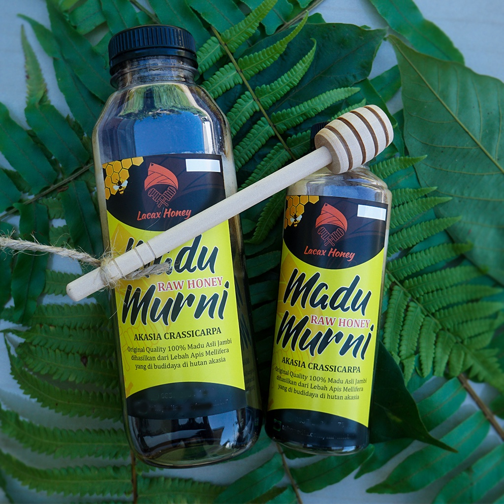 

Madu Asli Murni Original Alami Raw Honey Paket 250 gr + 500 gr Madu Akasia (acacia crassicarpa) Perkuat Imun Tubuhmu