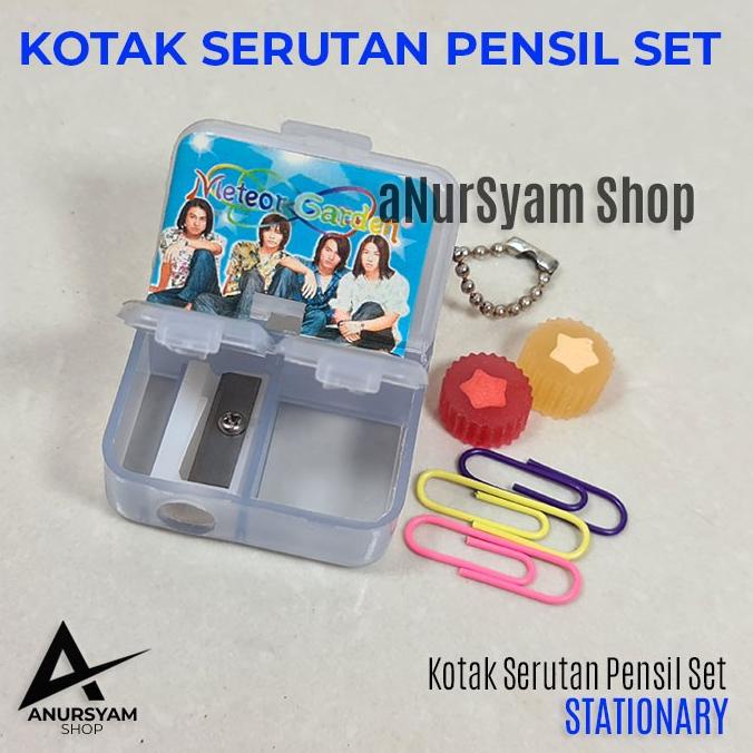 

Serutan Pensil Set Kotak / Rautan Pensil Set Penghapus Clip anursy44 Murah