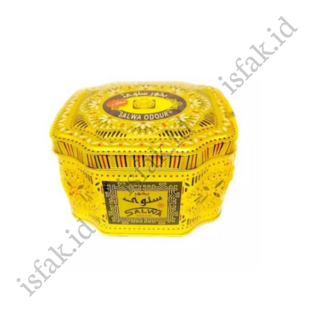 Bukhur Salwa Odour Surrati 100 Gram Buhur Zalwa Bukhur Kaleng Bakhoor Surati Asli Arab Kemenyan Import