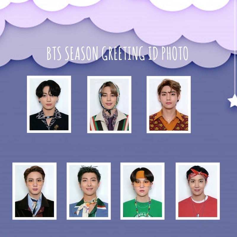 BTS SEASON GREETING 2020 ID PHOTO (UNOFFICIAL)