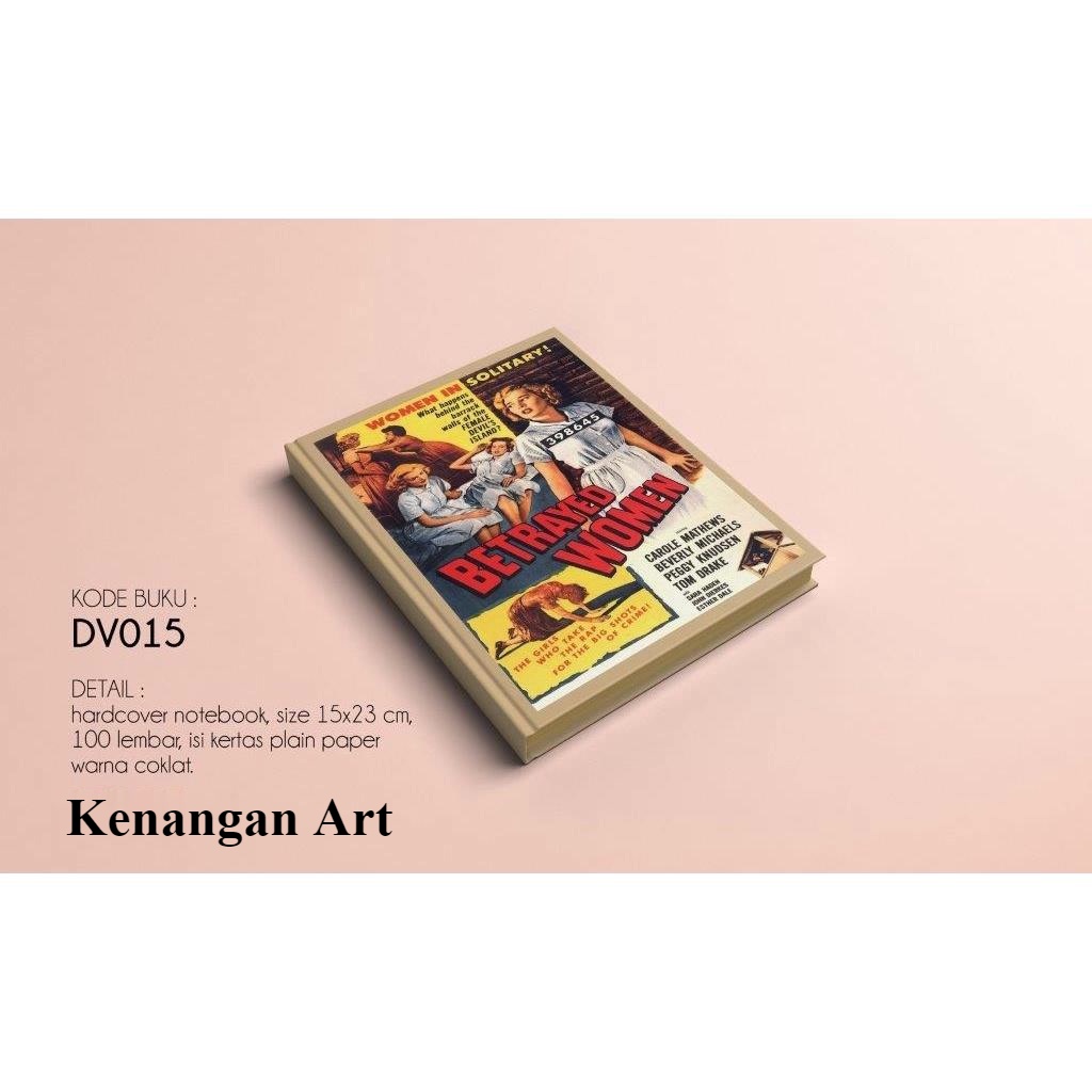 

Notebook Vintage - Betrayet Women ED015