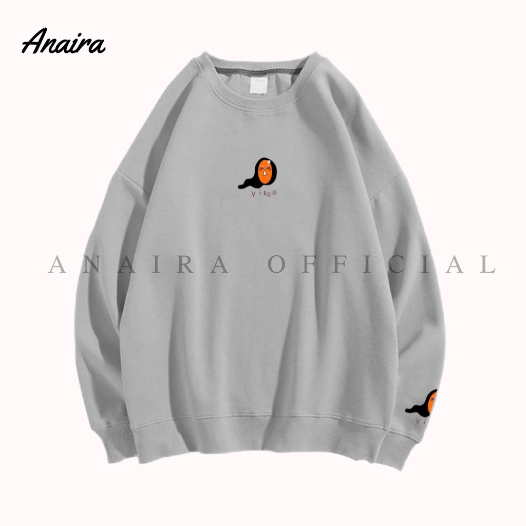 VIRGO SWEATER CREWNECK WANITA ANAIRAOFFICIAL