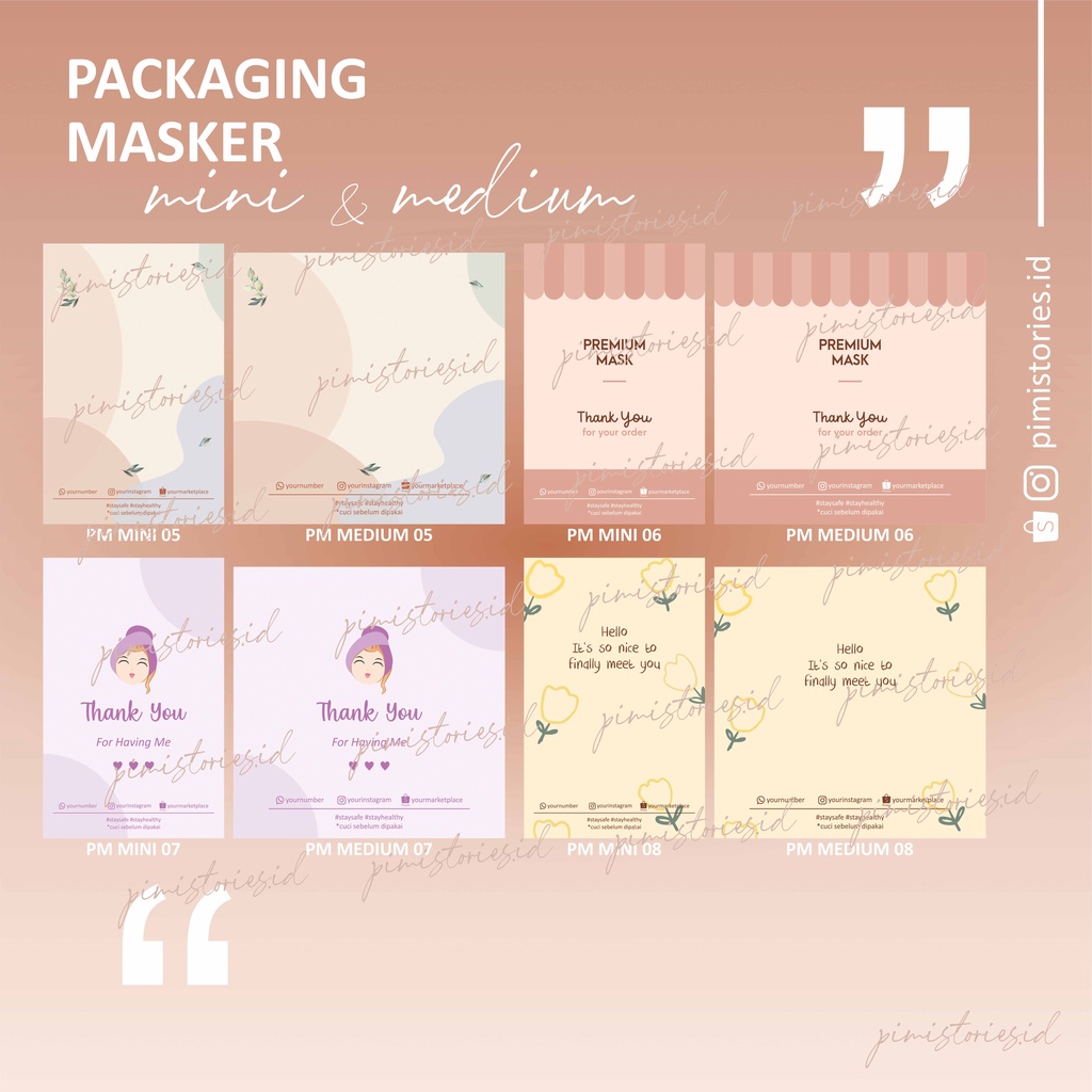 ALAS PACKAGING ⚫ COVER MASKER ⚫ LABEL MASKER FULLCOLOUR ⚫ FREE PLASTIK OPP