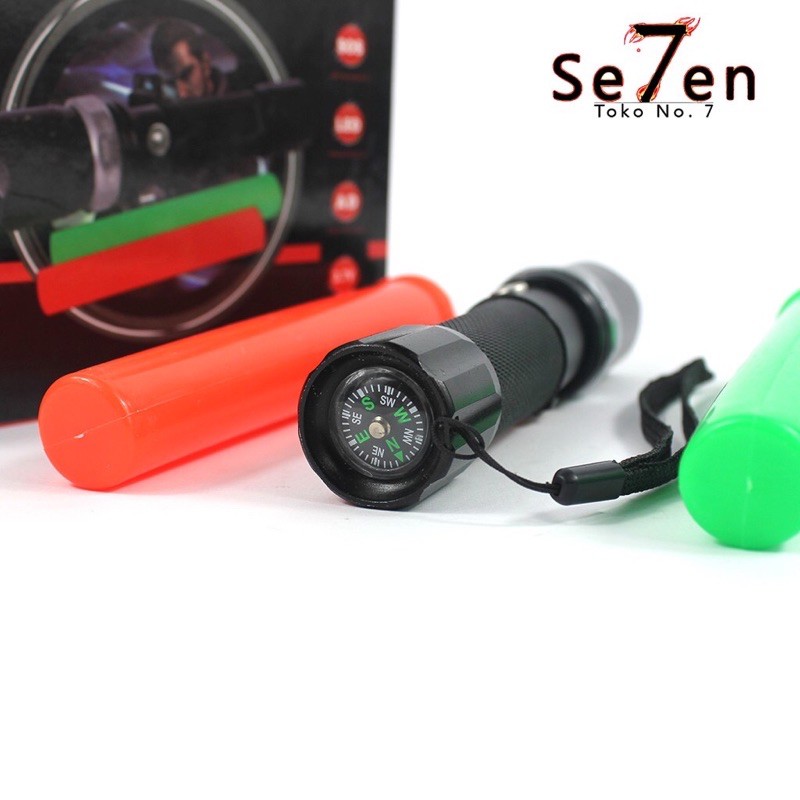 senter police swat / senter LED SX-8008 multi function