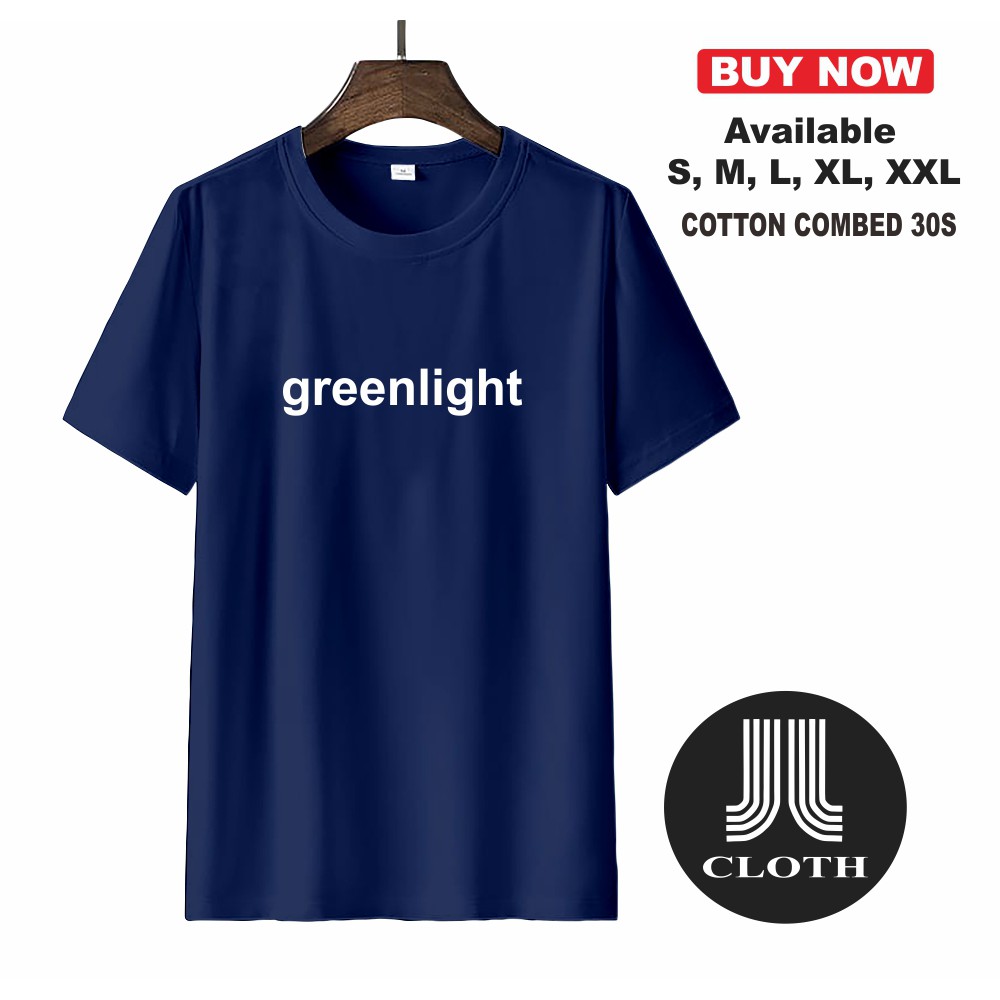 T-SHIRT BAJU KAOS DISTRO DISTRO GREENLIGHT ARIEL NOAH COMBED 3OS