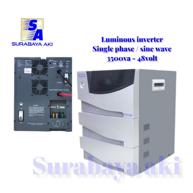 INVERTER LUMINOUS SINGLE PHASE 3500VA (SINE WAVE) 48volt 3500 VA 48V