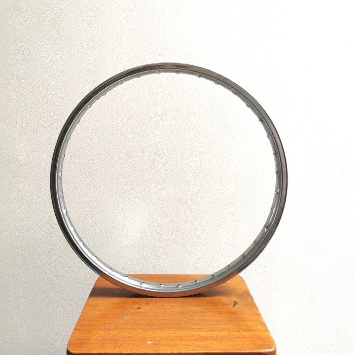 Rim Sepeda 20 BMX Besi Chrome / Velg 20 / Velg Sepeda 20