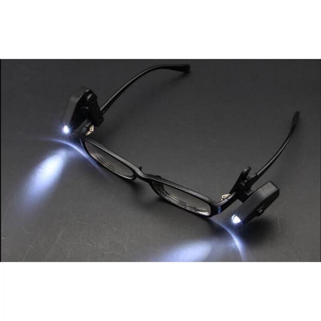 (100% BARANG ORI) TaffLED Lampu Baca LED Klip Kacamata Glasses Light 1Pcs ZMD00165