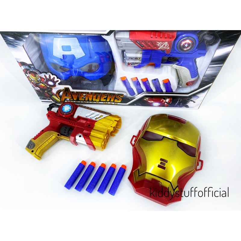 ✅ ‼️NERF AVANGERS | Mainan Tembak Tembakan | Nerf Gun | Senjata Anak | Tembakan Anak | Mainan Pistol