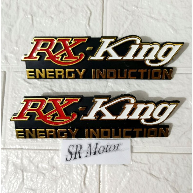 emblem logo box aki rxk rx king rxking energy induction merah kiri kanan