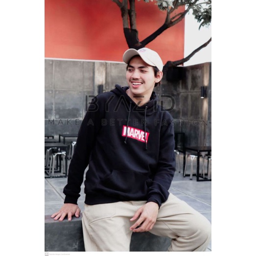 Hoodie H&amp;M Marvel Bordir