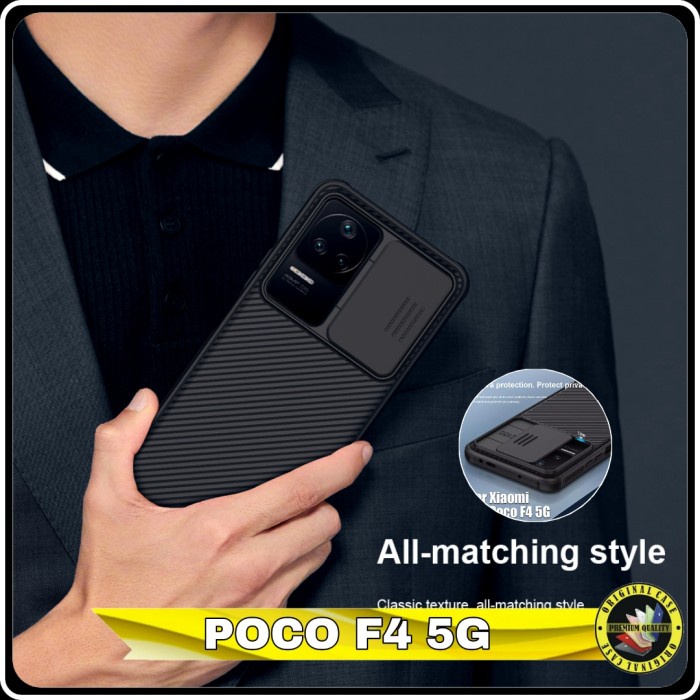 Casing Xiomi Poco F4 GT HardCase Slide Camera Shield Original