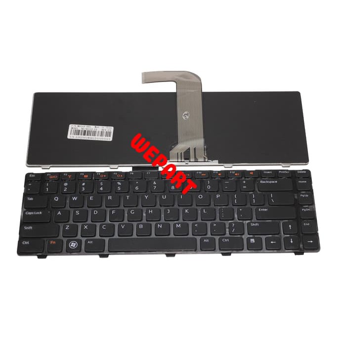 Keyboard Laptop Dell 14R N4050 N4040 N4110 M4040 M4110 N4050  Hitam