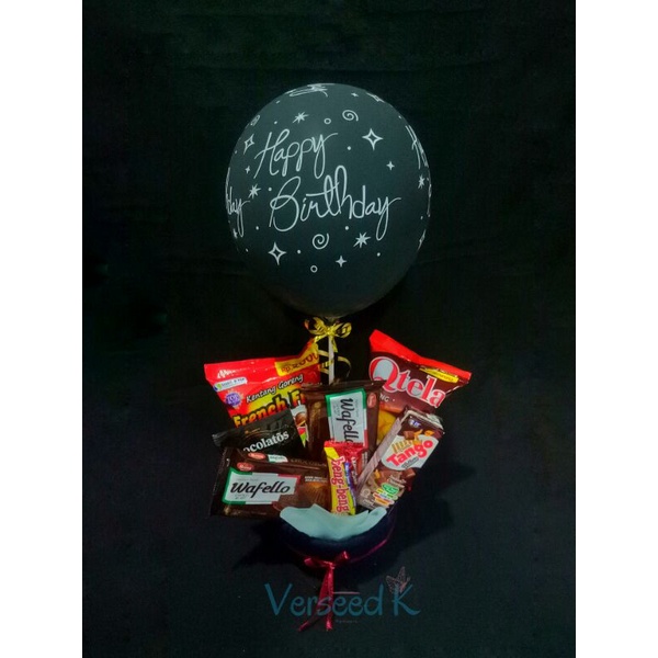 Buket Snack Balon Ulang Tahun / Wisuda