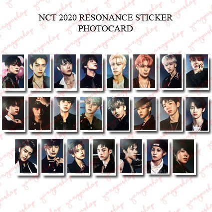 [READY / SET] DREAM 127 2020 RESONANCE STICKER NSYA PHOTOCARD UNOFFICIAL FANMADE YANGPASHOP HAECHAN 