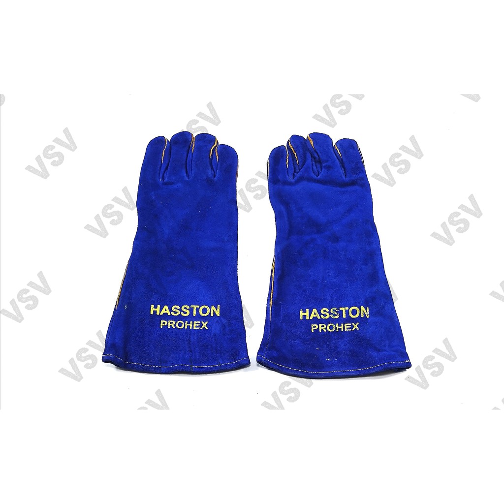 Hasston Sarung tangan Las Kulit 16&quot;  4050-005 Sarung tangan Kerja