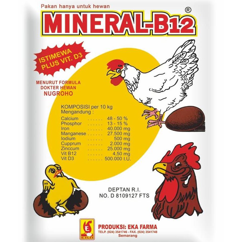Hanya Disini] Mineral B12 Ayam Petelur