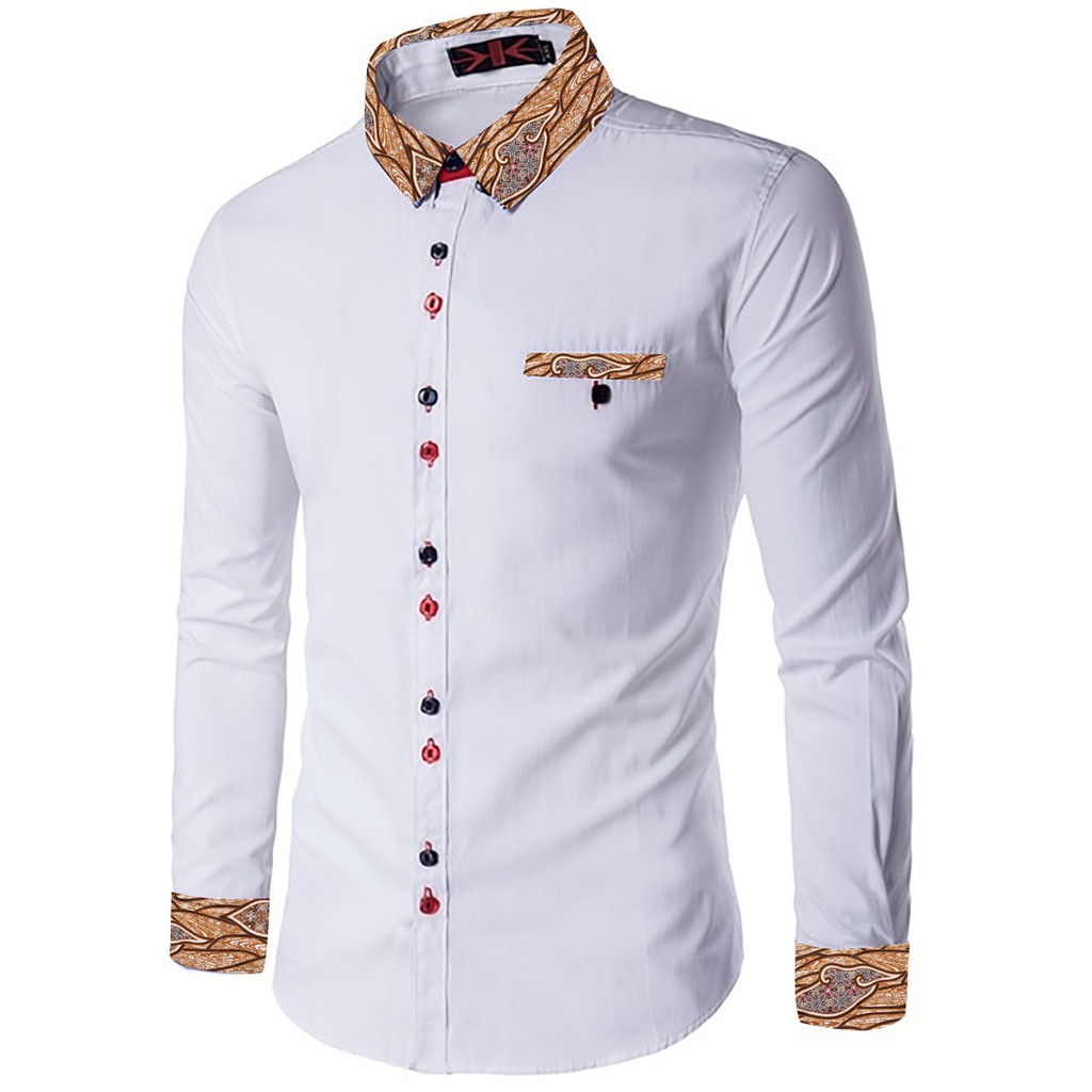 ATASAN KEMEJA PRIA OKI MIX BATIK t7