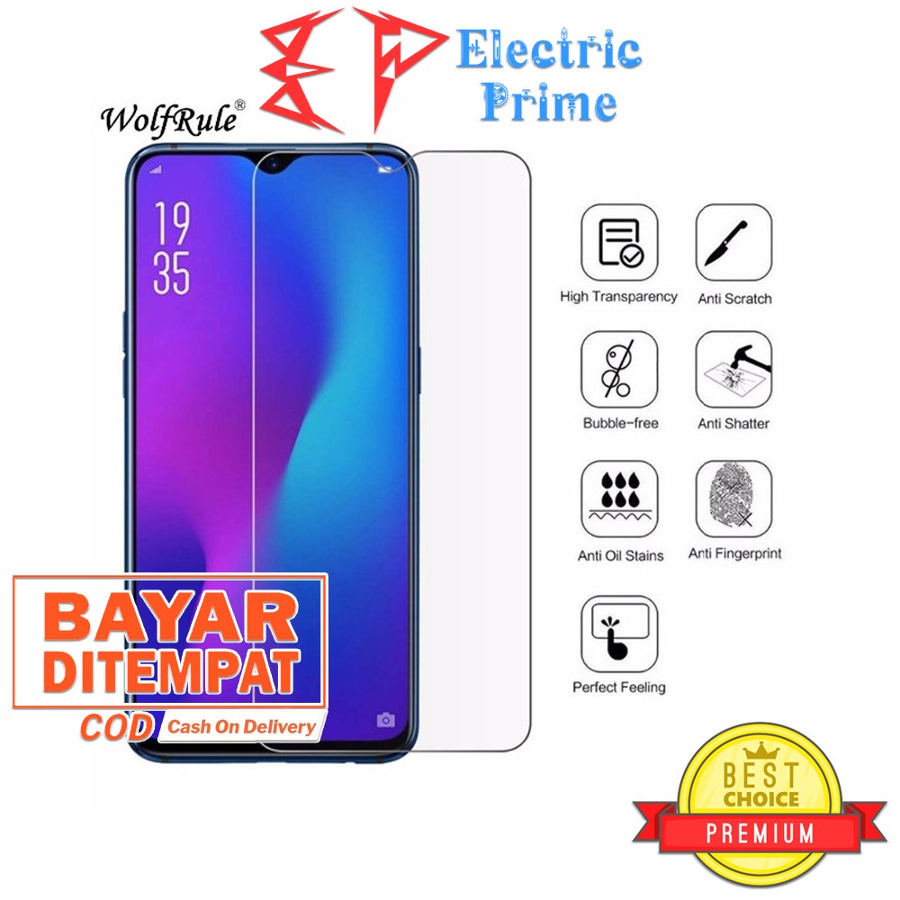 Tempered Glass Oppo F9 Anti Gores 9H Screen Protector Pelindung Layar