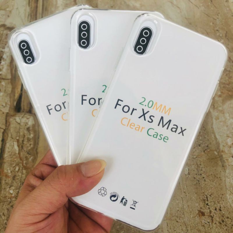 Silikon Jelly Soft Case Bening iPhone Xs Max Softcase