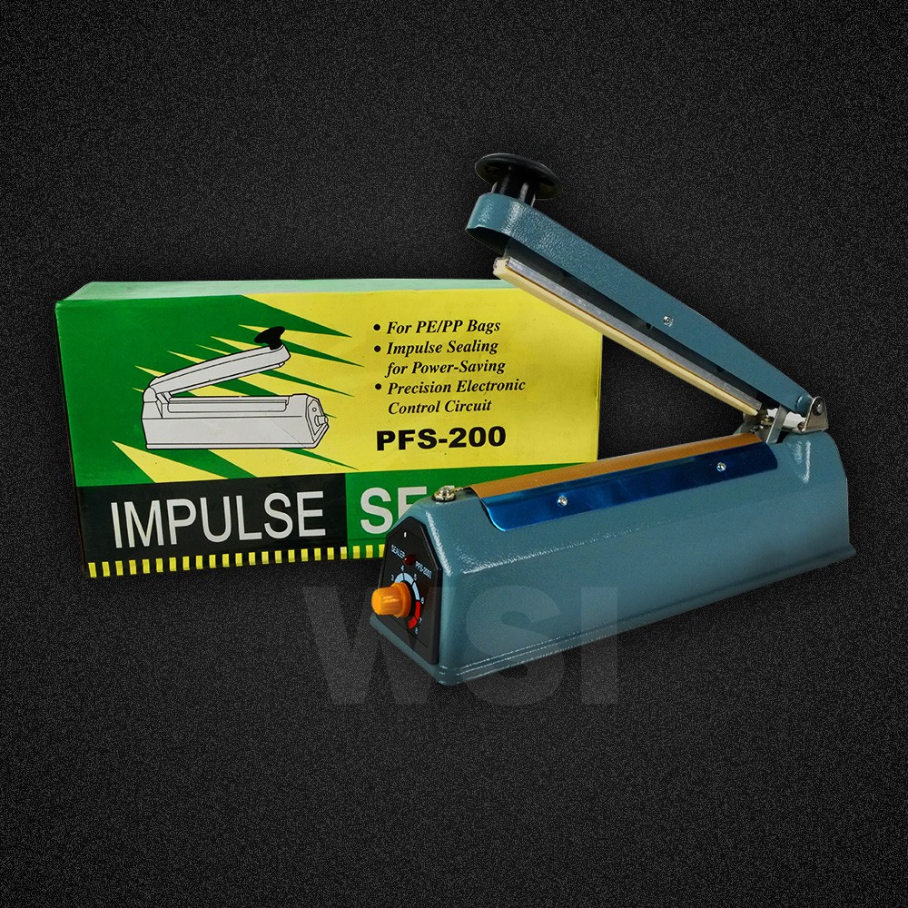 Impulse Sealer PFS 200 Alat Mesin Press Plastik 20 Cm