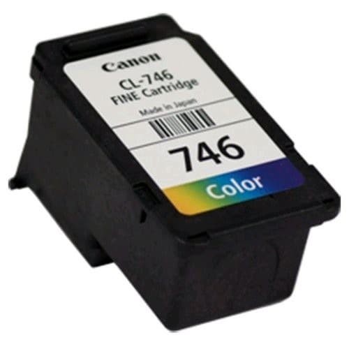 PAKET Tinta Canon PG-745 HITAM + CL-746 WARNA (ISI LEBIH BANYAK) CANON 745 746 UNTUK PRINTER ip2870, mg2570, mx497, ts207