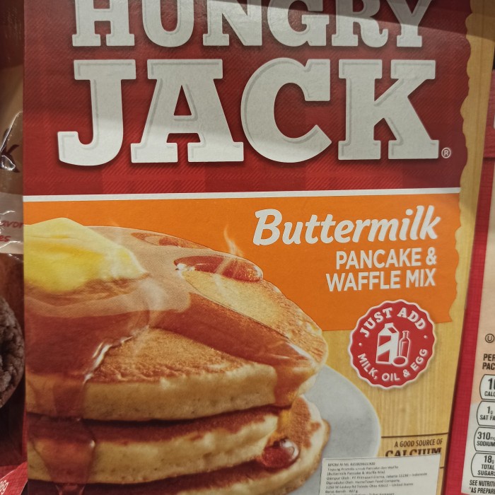 

BISA COD hungry jack buttermilk pancake & waffle mix 907gr