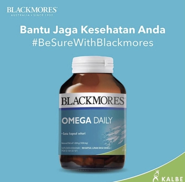 Blackmores omega daily isi 30 tablet