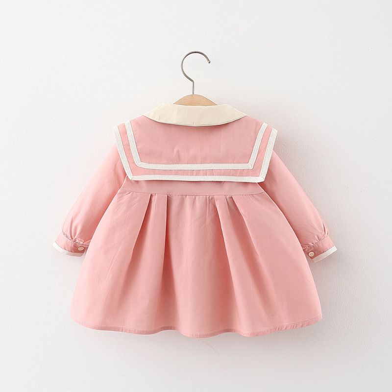 Dress bayi 0-2 tahun AERUL HITAM PUTIH PINK / GAUN BAYI baju bayi perempuan KUALITAS IMPORT