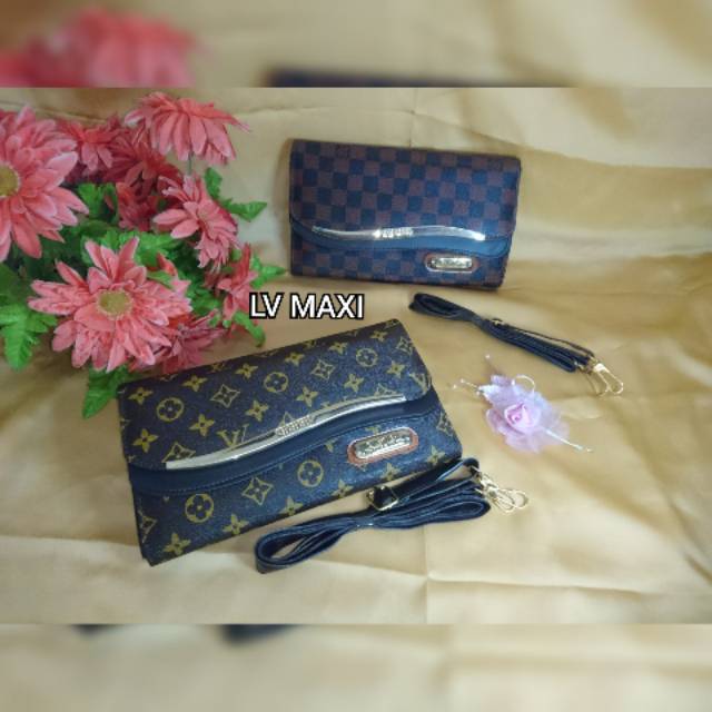 Tas selempang Dompet selempang tali panjang LV