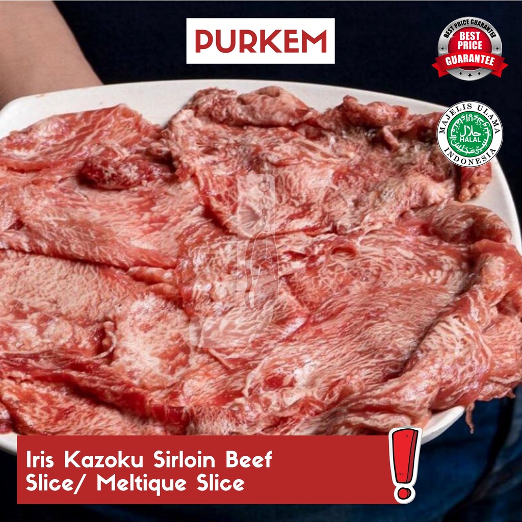 

Iris Kazoku Sirloin Beef Slice - Puri Kembangan