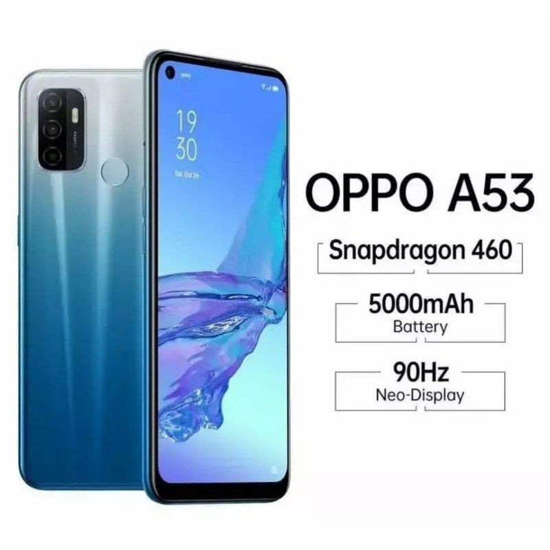 hp oppo a53 ram 6/128gb garansi resmi oppo