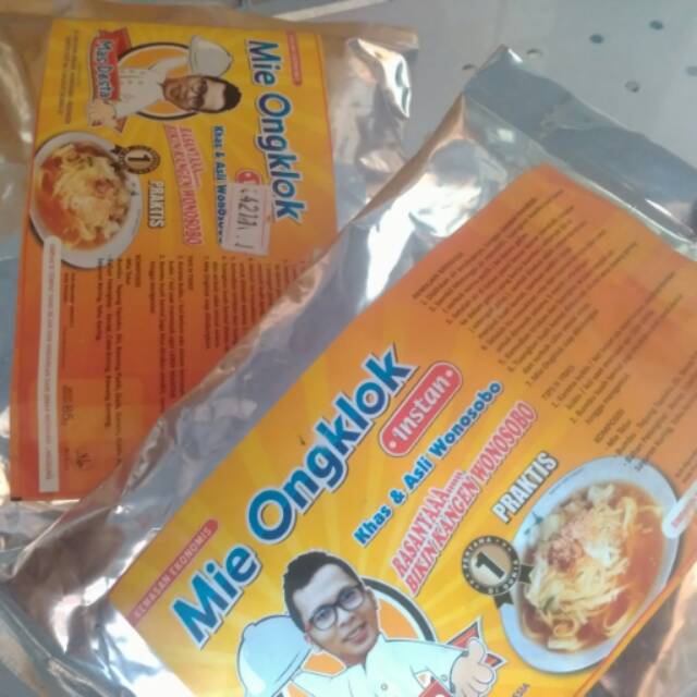 

MIE ONGKLOK INSTANT (Bakmie Khas Wonosobo)