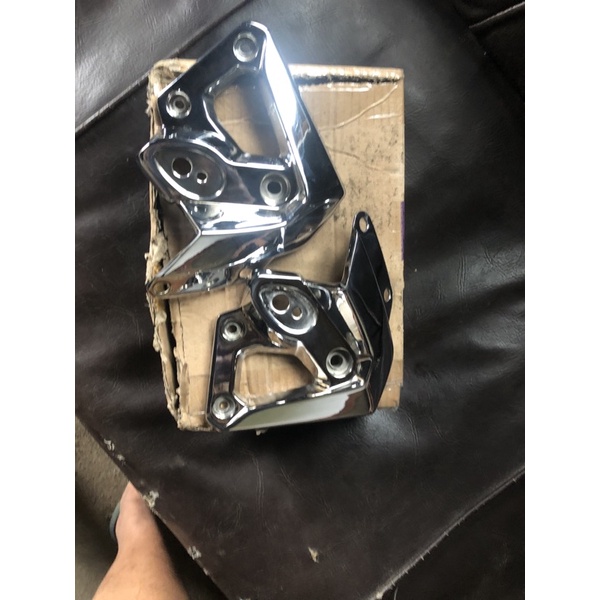 KUPINGAN VISOR BARONG TIGER REVO CHROME