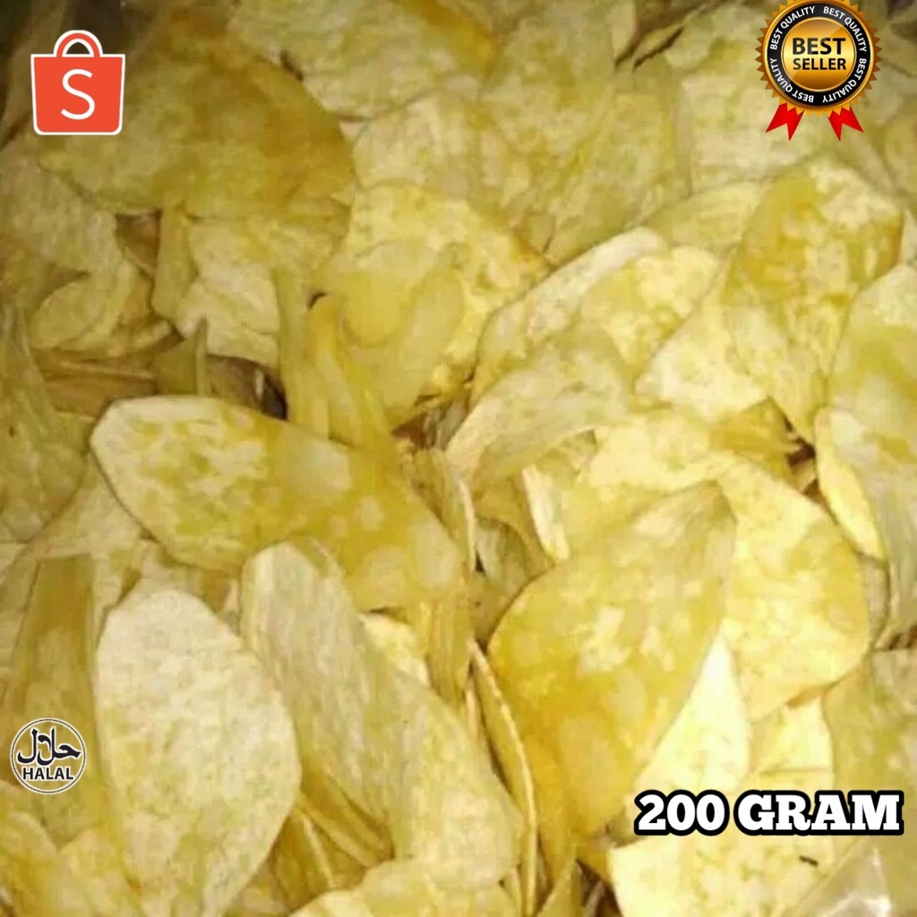 

KERIPIK TALAS/mbothe GURIH ENAK 200 GRAM