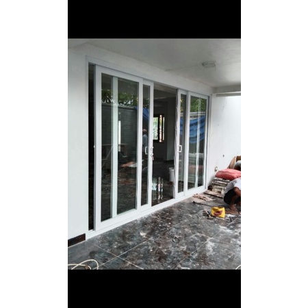 UPVC Pintu Sliding Kaca