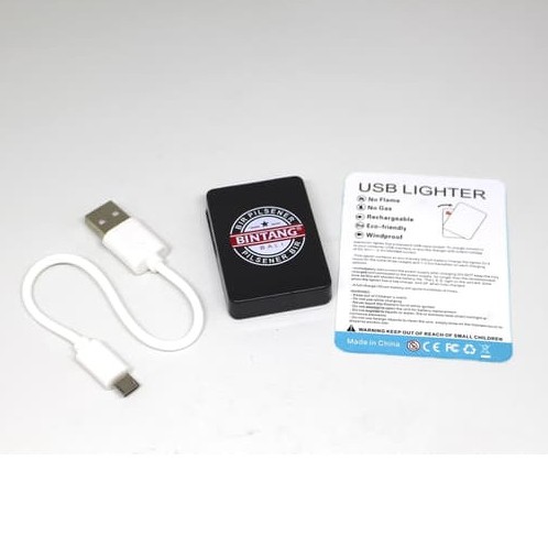 New Item! KOREK API USB 2133-71-7 BINTANG LIGHTER CAS ELEKTRIK MANCIS CHARGER Baru!