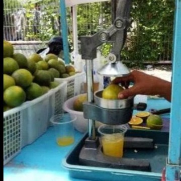 Promo Terbaru!!! Alat Pemeras Jeruk Lemon Berbahan Stainless Steel Original