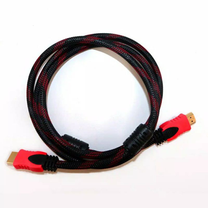 Kabel Serat HDMI to HDMI 5M Jaring Versi 1.4 / Cable 5 Meter / 5 M Mysunstore